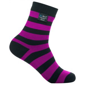 Водонепроницаемые носки Dexshell Ultralite Bamboo Sock Black-Pink баннер, фото, картинка, как выглядит