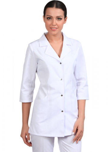 Куртка медицинская женская укороченная AYMANI95 фото, изображение, баннер