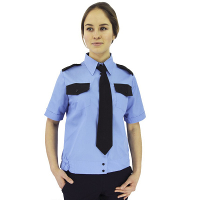 Рубашка женская Охранника с коротким рукавом фото, изображение, баннер